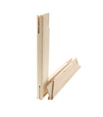 DIY Wooden Frame Kit for Canvas β Includes Frame, Push Pins, and Hanging Tape - Image 3