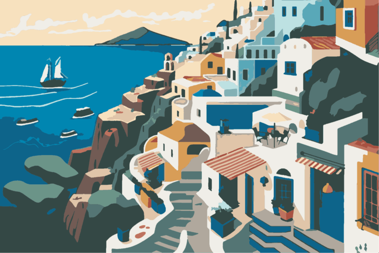 24 Colors output for paint by numbers kit