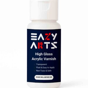 Eazy Arts Acrylic Vanish for glossy finish