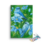 Birds Couple Paint by Numbers Kit