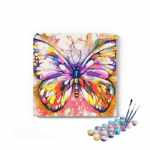 Butterfy Abstract Paint By Numbers Kit