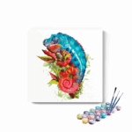 Chameleon Colorful Paint by Numbers Kit