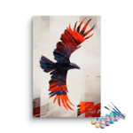 Colorful Eagle flying Paint by Numbers Kit