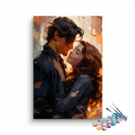 Couple Hug Paint by Numbers Kit
