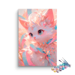 Cute royal kitten Paint by Numbers Kit