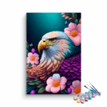 Eagle colorful Paint by Numbers Kit