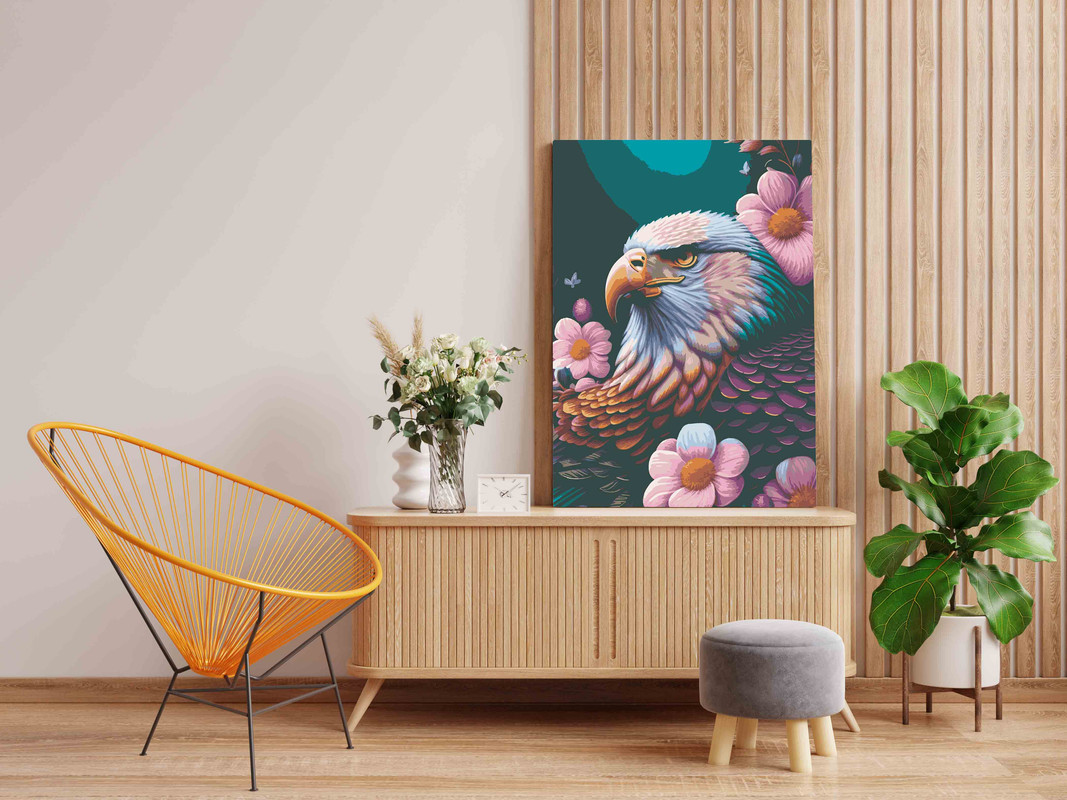 Eagle colorful Paint by Numbers Kit - Image 2