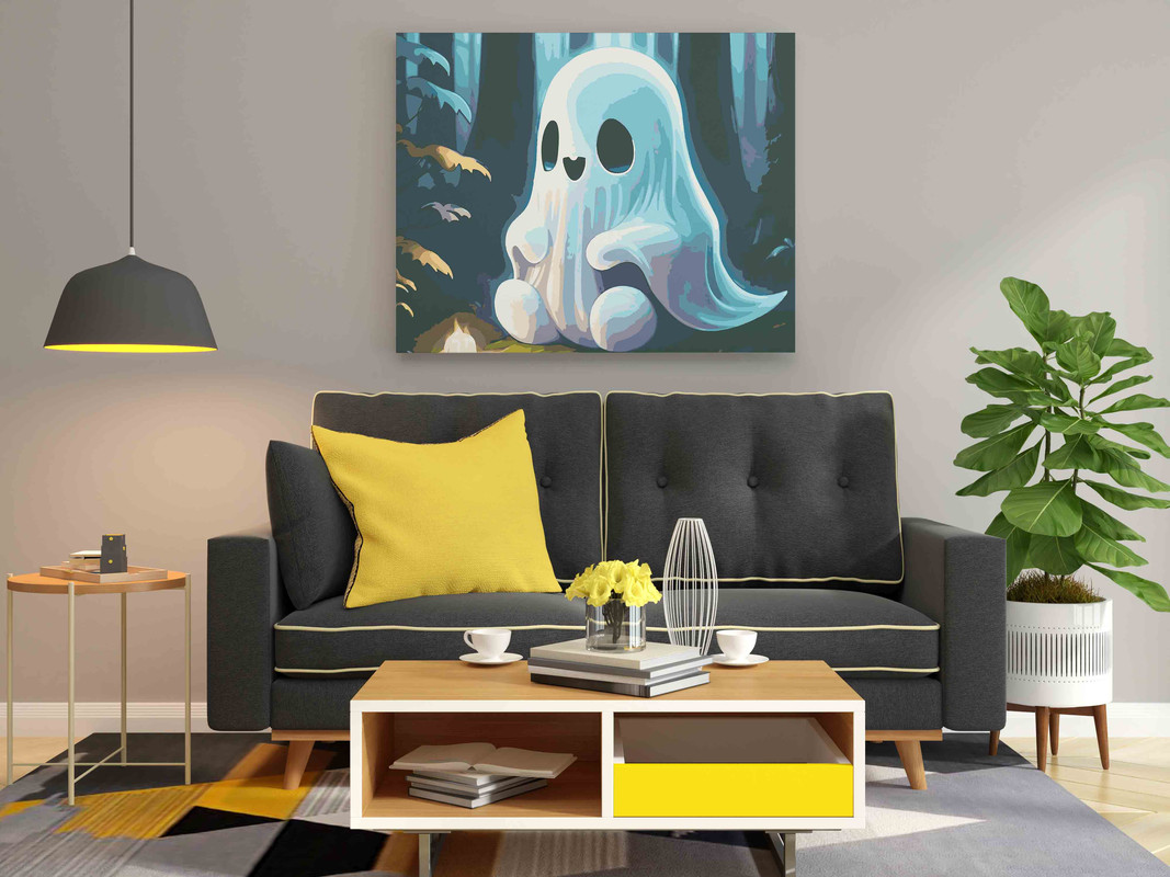 Baby Bhoot Paint by Numbers Kit - Image 2