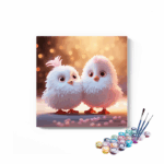 Cute little birds Paint by Numbers Kit