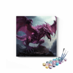Dragon Angry Paint by Numbers Kit