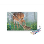 Woodland Friends Paint by Numbers Kit