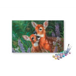 Fawn Affection Paint by Numbers Kit