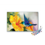 Vibrant Hummingbird A Colorful Paint-by-Number Kit