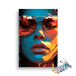 Urban Reflection Paint by Number Kit