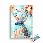 Deer Portrait Paint by Number Kit