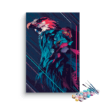 Vibrant Eagle Paint by Numbers Kit