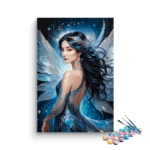 Celestial Angelic Woman Paint by Numbers Kit