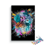 Quirky Owl Paint by Numbers Kit