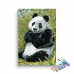 Adorable Panda Paint by Numbers Kit
