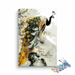 Majestic Peacock Paint by Numbers Kit