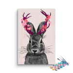 Whimsical Rabbit Paint by Numbers Kit