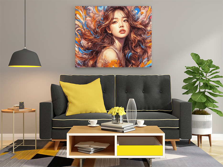 Vibrant Beauty Paint by Numbers Kit - Image 2