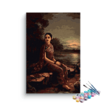 Radha In Moonlight By Raja Ravi Varma Paint By Numbers kit
