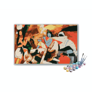 Krishna by MF Husain Paint By Numbers kit
