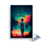 Dreamscape Wanderer: Mystical Journey Paint by Numbers Kit
