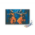 Classical Dance Duet Expressionist Painting by Numbers Kit