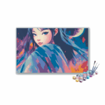 Anime Moonlight Beauty Paint by Numbers Kit