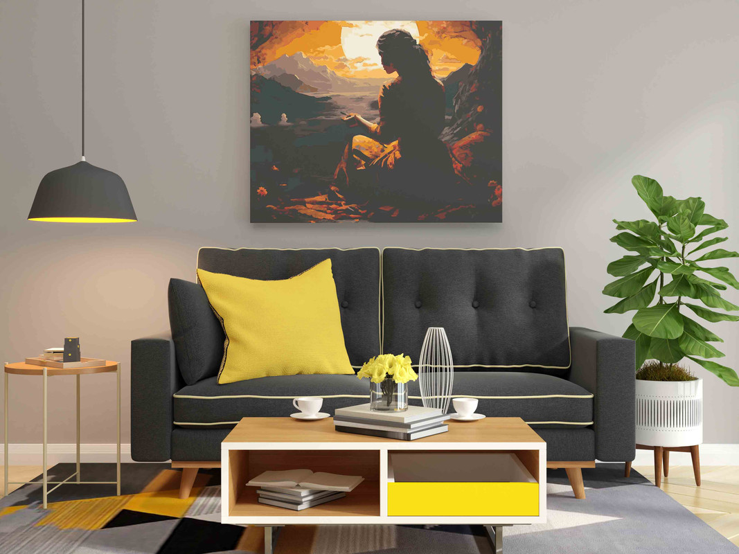 Twilight Serenity Paint by Numbers Kit - Image 2