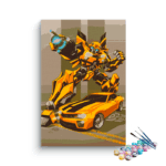 Bumble Bee Car Paint By Numbers kit