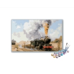 Historic Steam Train Journey Paint by Numbers Kit