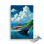 Luxury Yacht Getaway Paint by Numbers Kit