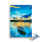 Serenity at Sunset Paint by Numbers Kit