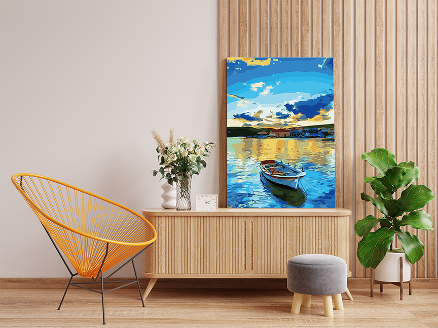 Serenity at Sunset Paint by Numbers Kit - Image 2