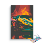Lambo Supercar Paint by Numbers Kit