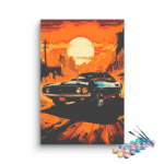 Classic Sunset Drive Paint by Numbers Kit