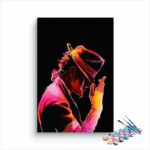 Michael Jackson Posing Paint By Numbers kit