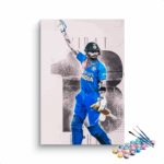 Virat Kohli 18 Paint By Numbers kit