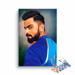 Virat Kohli Closeup Paint By Numbers kit