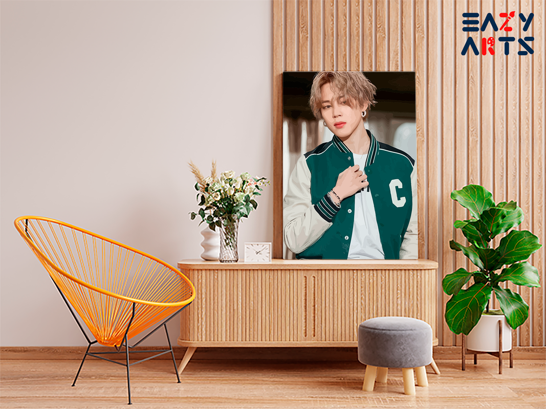 Jimin BTS Paint by Numbers Kit β Classic Charisma Edition - Image 2