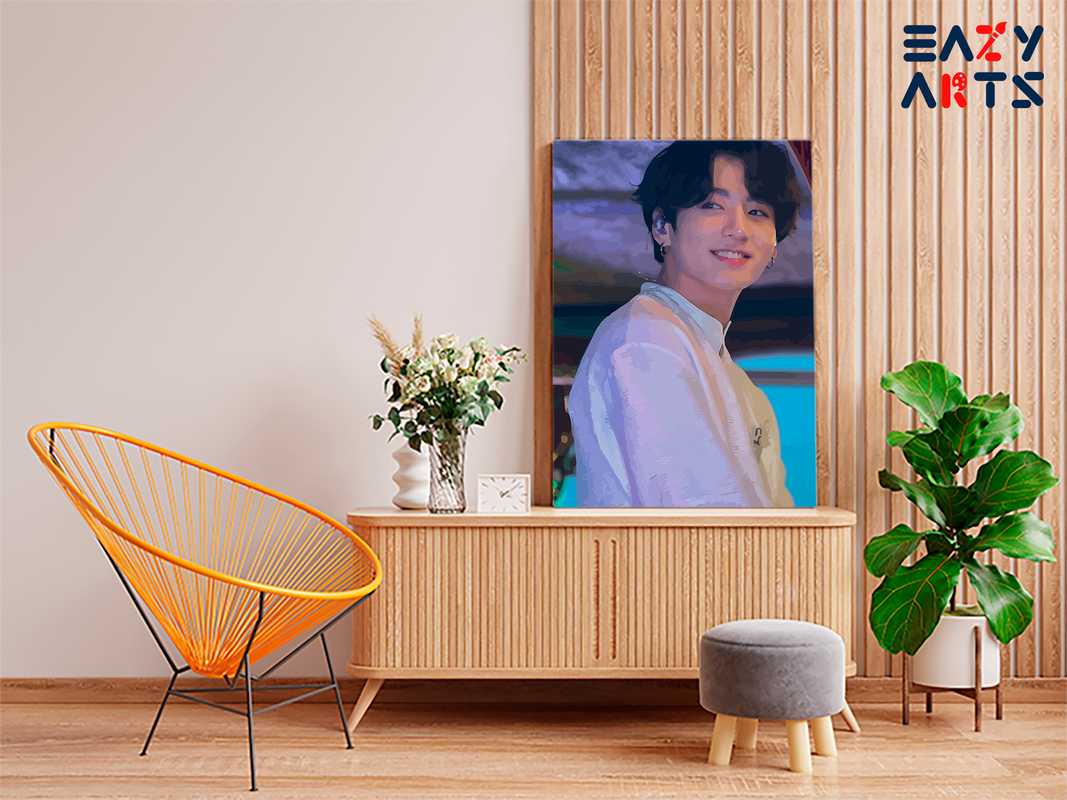 Jungkook Paint by Numbers Kit β Golden Maknae Edition - Image 2