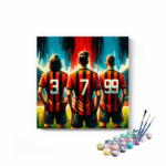 AC Milan Legends Paint by Numbers Kit