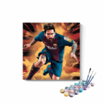 Lionel Messi Barcelona Edition Paint by Numbers Kit