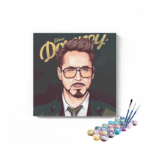 Robert Downey Jr. Paint by Numbers Kit