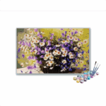 Colorful Flower Vase Paint By Numbers kit