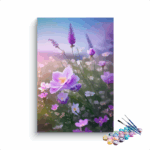 Lavender Dreams: Wildflower Meadow Paint by Numbers Kit
