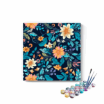Midnight Garden Floral Paint by Numbers Kit
